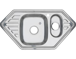 Мойка 9550C Melana 0,8/180 хром с сифоном (222 С t *7)